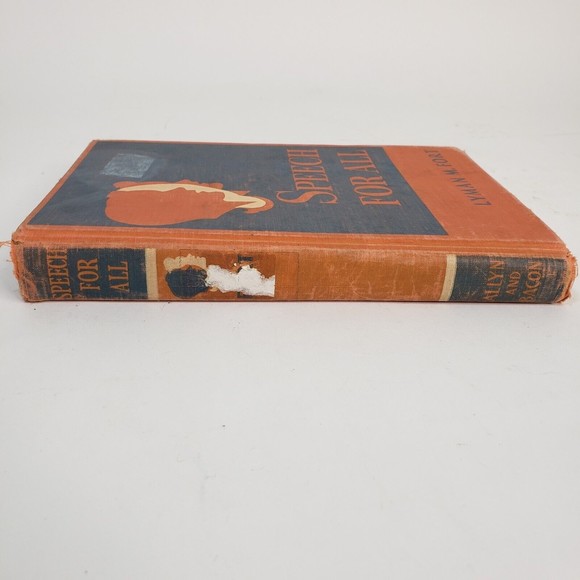Speech for All Text Book Hardcover 1946 Lyman Fort Homeschool - Picture 6 of 12